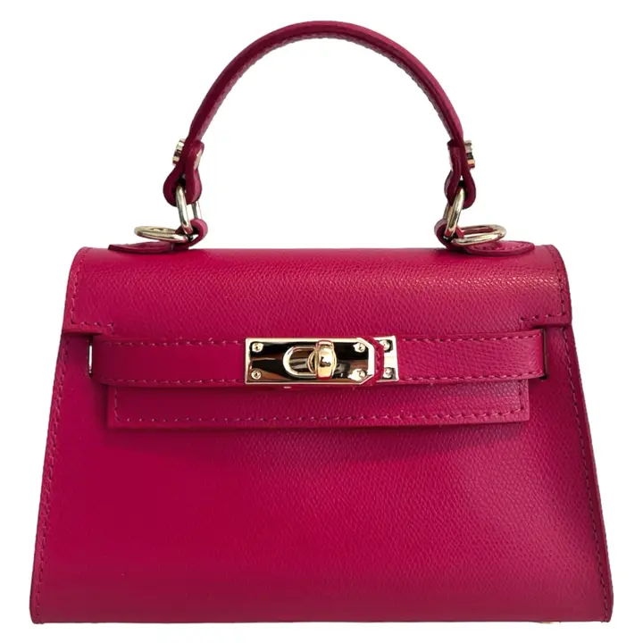 Sukumall-Fuchsia-colour-genuine-leather-ladies-bag-Merch-&-Cart