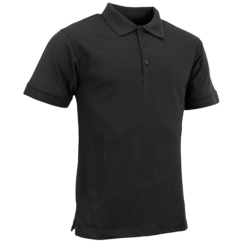 Polo-Shirt-Urban-Road-Mens-Premium-Comfort-Fit-Short-Sleeve-Plain-Black-Merch-&-Cart