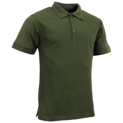 Polo-Shirt-Urban-Road-Mens-Premium-Comfort-Fit-Short-Sleeve-Plain-Military-green-Merch-&-Cart