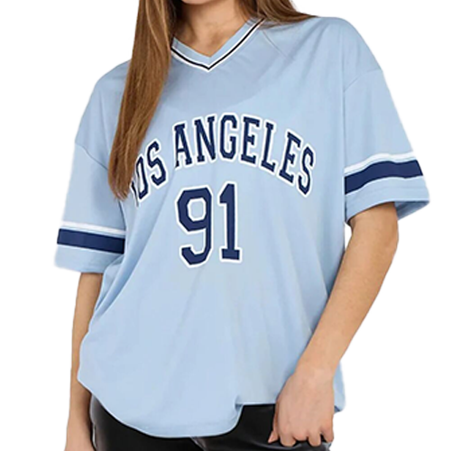 short sleeve tshirt blue